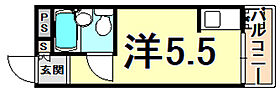 モンセリーチェ甲東園  ｜ 兵庫県西宮市上大市５丁目（賃貸マンション1R・2階・13.08㎡） その2