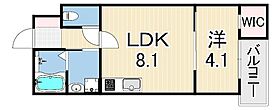 S－FLATさくら夙川  ｜ 兵庫県西宮市霞町（賃貸アパート1LDK・1階・30.49㎡） その2