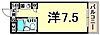 サンロイヤル鳴尾3階3.4万円