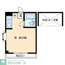 間取図画像 ワンルーム