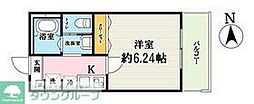 (仮称)キャメル日進町 1Kの間取図画像