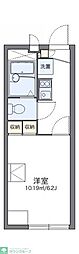 レオパレスMakearrow 1Kの間取図画像