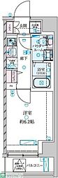 GENOVIA 南鳩ヶ谷 1Kの間取図画像