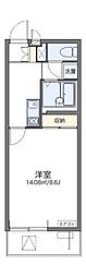レオネクストリバーシティ本町 1Kの間取図画像