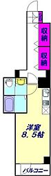 須賀第5ビル 1Kの間取図画像