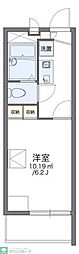 レオパレス彩2 1Kの間取図画像