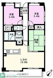 イムーブル浦和 3LDKの間取図画像