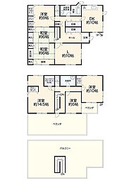 いなべ市員弁町御薗193-88 6LDKの間取り
