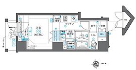 ZOOM新宿下落合  ｜ 東京都新宿区下落合4丁目2-6（賃貸マンション1R・11階・25.36㎡） その1