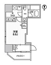 ディームス入谷I 302 ｜ 東京都台東区入谷2丁目30-5（賃貸マンション1K・2階・29.07㎡） その2