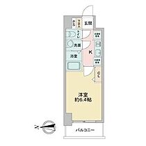 愛知県名古屋市中区千代田３丁目（賃貸マンション1K・14階・21.69㎡） その2