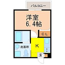 愛知県名古屋市守山区茶臼前（賃貸アパート1K・1階・22.21㎡） その2