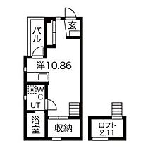 愛知県名古屋市東区大幸１丁目（賃貸アパート1R・2階・28.08㎡） その2