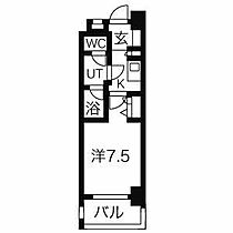 愛知県名古屋市中区千代田５丁目（賃貸マンション1K・9階・24.58㎡） その2