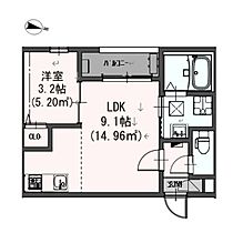 愛知県名古屋市守山区廿軒家（賃貸アパート1LDK・1階・30.37㎡） その2