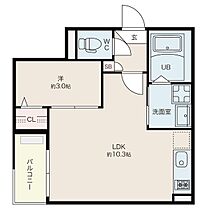 愛知県名古屋市守山区小幡南２丁目（賃貸アパート1LDK・3階・31.51㎡） その2