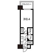 愛知県名古屋市中区平和２丁目（賃貸マンション1K・7階・26.35㎡） その2