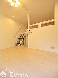 名古屋市営名港線 六番町駅 徒歩5分の賃貸アパート 2階1SKのリビング/ダイニング