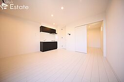 近鉄名古屋線 黄金駅 徒歩8分の賃貸アパート 3階1LDKのリビング/ダイニング