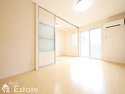 名古屋市営名城線 名城公園駅 徒歩8分の賃貸アパート 1階1LDKのリビング/ダイニング