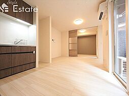 名古屋市営東山線 本陣駅 徒歩2分の賃貸アパート 1階1LDKのリビング/ダイニング