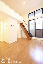 名鉄名古屋本線 東枇杷島駅 徒歩10分の賃貸アパート 1階ワンルームのリビング/ダイニング