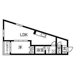 the GARDEN 金山 3階/302