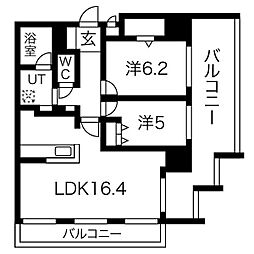プレサンスロジェ浄心 2階