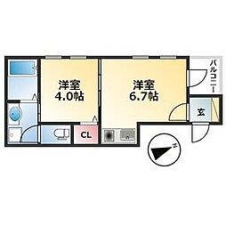 ハーモニーテラス坂井戸 1階/102