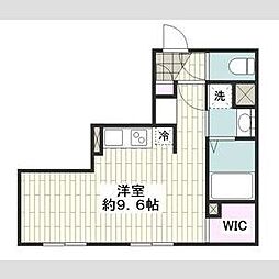 LUORE名古屋駅NORTH ワンルームの間取図画像