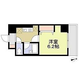 フィール大須 1Kの間取図画像