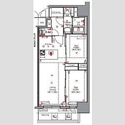 MAXIV名古屋上前津 2LDKの間取図画像