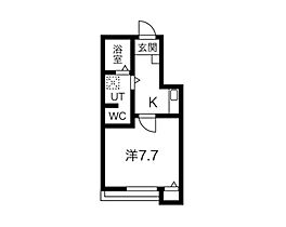 愛知県名古屋市守山区鳥神町（賃貸アパート1K・2階・24.14㎡） その2