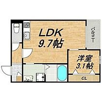 愛知県名古屋市南区大同町２丁目（賃貸アパート1LDK・3階・32.47㎡） その2