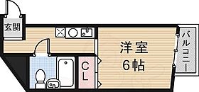 ルパレ旗塚  ｜ 兵庫県神戸市中央区旗塚通４丁目（賃貸マンション1K・3階・15.60㎡） その2