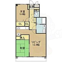 ベルトピア西明石3  ｜ 兵庫県明石市魚住町住吉１丁目（賃貸マンション2LDK・3階・60.20㎡） その2