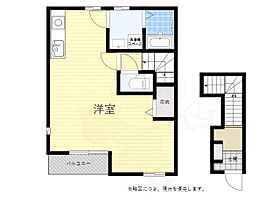 兵庫県明石市上ノ丸１丁目（賃貸アパート1K・2階・37.00㎡） その2