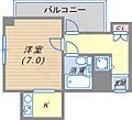 藤和シティーホームズ新神戸6階4.9万円