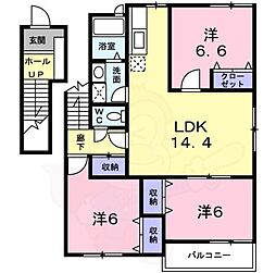 間取図画像 3LDK