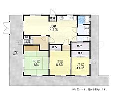グリーンヒル清水が丘 3SLDKの間取図画像