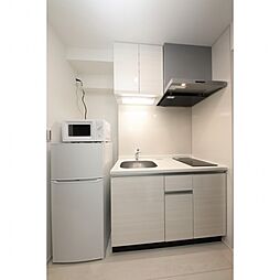 ユマン南熊本 3階1Kのリビング/ダイニング