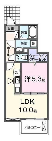 シャトレーBAN 102｜神奈川県大和市下鶴間(賃貸アパート1LDK・1階・37.97㎡)の写真 その2