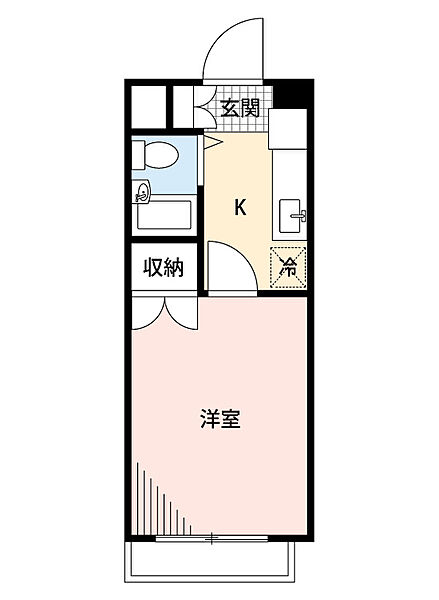 コンフォート宇多津 205｜香川県綾歌郡宇多津町浜五番丁(賃貸マンション1K・2階・21.19㎡)の写真 その2