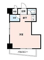 ベル・メール原田町 308 ｜ 香川県丸亀市原田町（賃貸マンション1R・3階・27.56㎡） その2