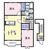 グリーンヒルズ　Ａ 201 ｜ 香川県丸亀市土器町西8丁目311番地1（賃貸アパート2LDK・2階・58.80㎡） その2