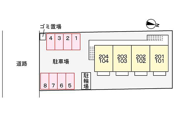 フォブール雅 202｜香川県坂出市西大浜北2丁目(賃貸アパート2DK・2階・39.74㎡)の写真 その5