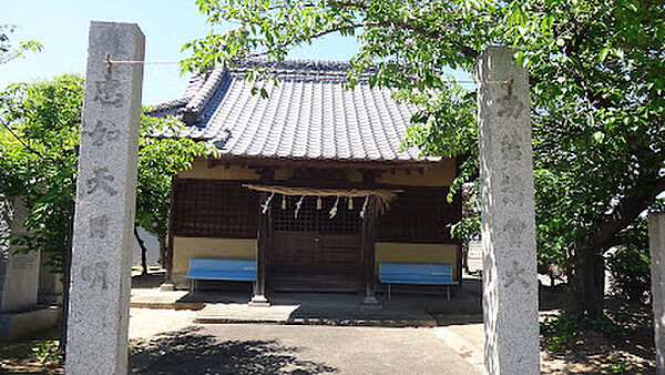 周辺：【寺院・神社】菅原神社（天神社）まで58ｍ