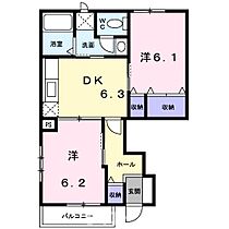 コーナーガーデン 101 ｜ 香川県仲多度郡多度津町大字道福寺582番地1（賃貸アパート2DK・1階・46.92㎡） その2