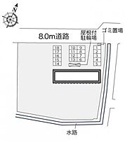 レオパレス金倉II 108 ｜ 香川県丸亀市金倉町1946-5（賃貸アパート1K・1階・23.61㎡） その3