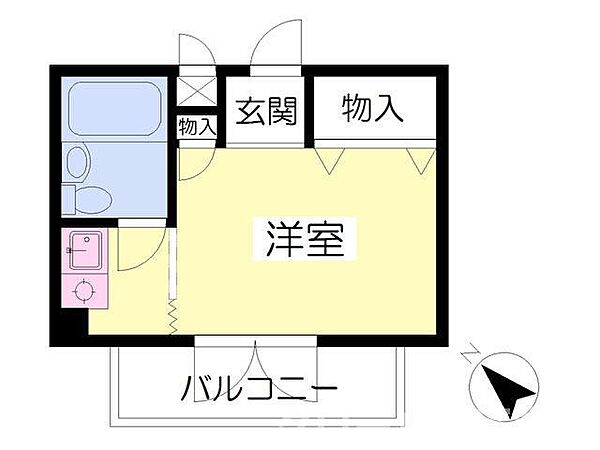 サンプラザ・ベビードール 505｜香川県綾歌郡宇多津町浜二番丁(賃貸マンション1R・5階・20.00㎡)の写真 その2